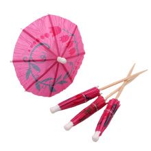 Инструменты для бара Bamboo Cocktail Fruit Umbrella Picks Nice For Party